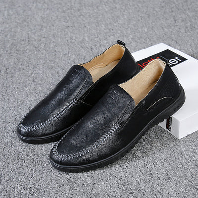 Zapatos Casuales de Cuero para Hombre - Cómodos y Versátiles - Image 4