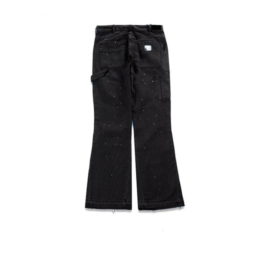 Pantalones Acampanados con Detalle de Bigotes de Gato - Unisex - Image 8