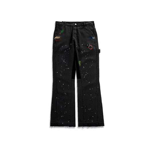 Pantalones Acampanados con Detalle de Bigotes de Gato - Unisex - Image 5