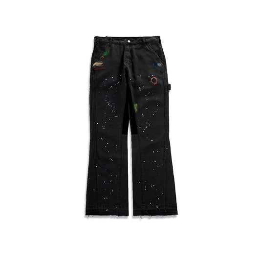 Pantalones Acampanados con Detalle de Bigotes de Gato - Unisex - Image 10