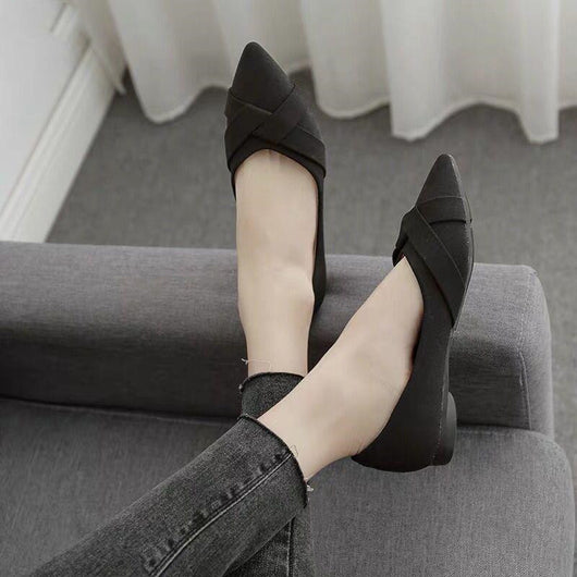 Zapatos Planos Puntiagudos Versátiles para Mujer - Image 7
