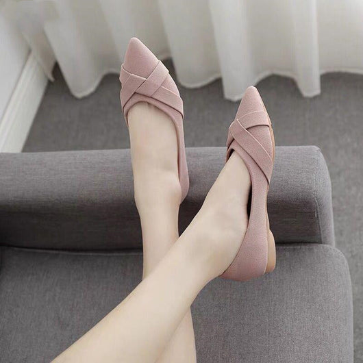Zapatos Planos Puntiagudos Versátiles para Mujer - Image 11