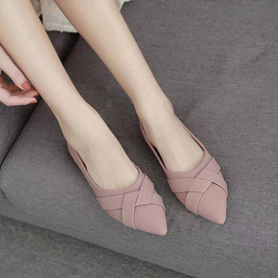Zapatos Planos Puntiagudos Versátiles para Mujer - Image 3