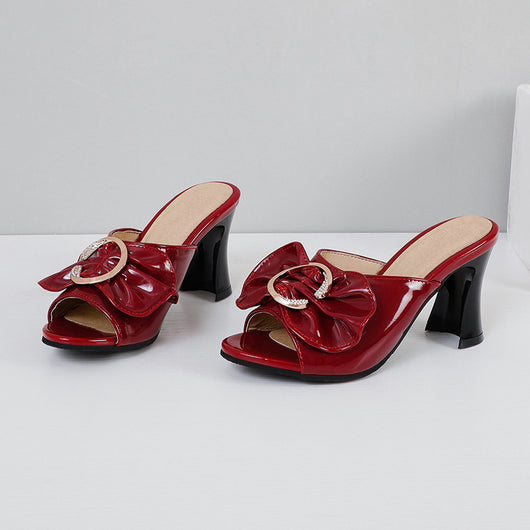 Sandalias de Tacón Alto Punta Abierta - Estilo Verano para Mujer - Image 7