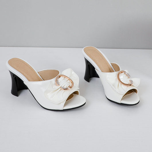 Sandalias de Tacón Alto Punta Abierta - Estilo Verano para Mujer - Image 4