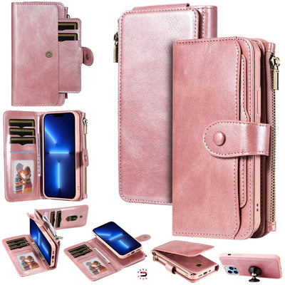 Funda Cartera Magnética para 16 Móviles - Protección Retro Multifunción con Ranuras para Tarjetas - Image 33