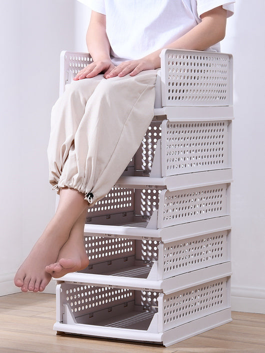 Organizador de Ropa tipo Cajón con Estantes Plásticos - Image 11