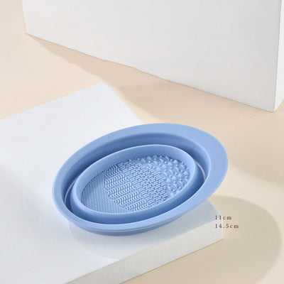 Placa de Limpieza para Brochas de Maquillaje con Recipiente - Image 14