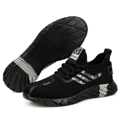 Zapatos de Trabajo Cómodos y Ligeros con Suela de Goma