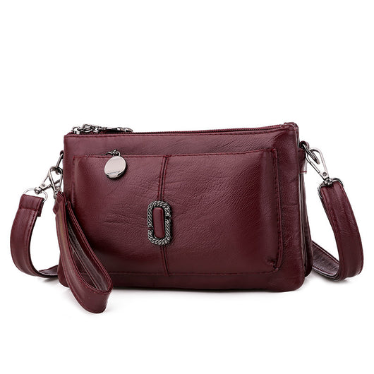 Bolso Bandolera de Cuero Suave - Elegancia y Comodidad - Image 7