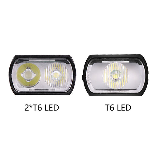 Luz LED Recargable para Bicicleta de Montaña - Impermeable con Pantalla de Batería - Image 2