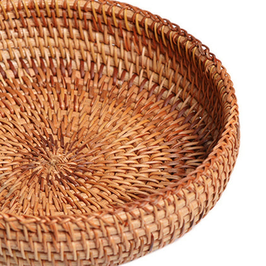 Canasta Tejida a Mano en Ratán Natural para Almacenamiento de Cocina - Image 7