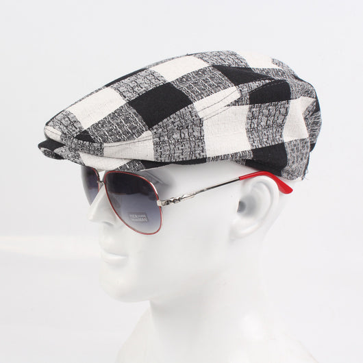 Boina a Cuadros para Mujer - Estilo Clásico y Versátil - Image 9
