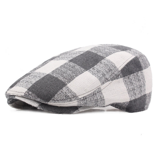 Boina a Cuadros para Mujer - Estilo Clásico y Versátil - Image 14
