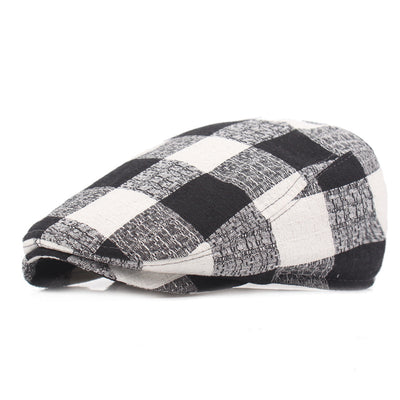 Boina a Cuadros para Mujer - Estilo Clásico y Versátil - Image 5