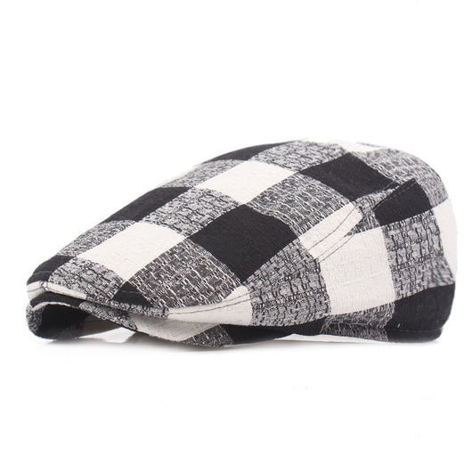 Boina a Cuadros para Mujer - Estilo Clásico y Versátil - Image 5