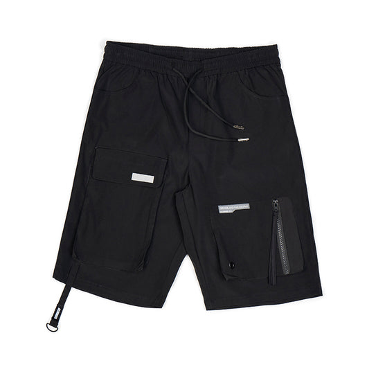 Pantalones Cortos Overol Hombre Multi-Bolsillos Sueltos Tendencia Urbana - Image 5