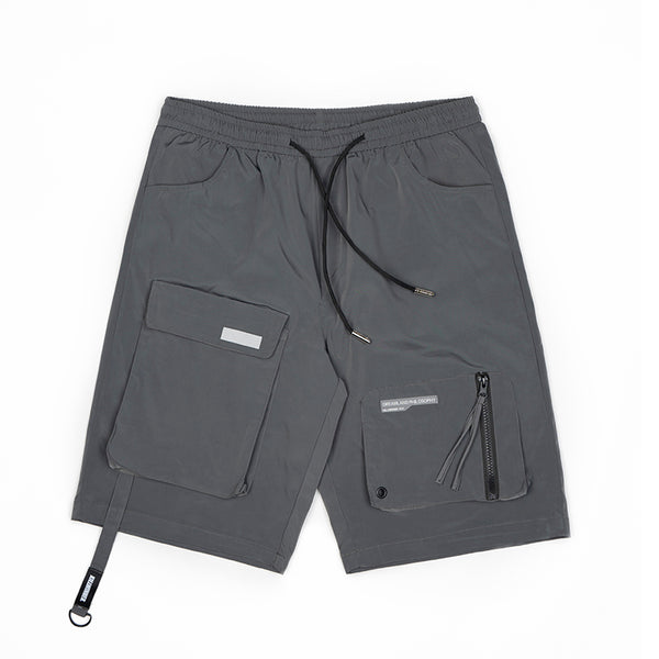 Pantalones Cortos Overol Hombre Multi-Bolsillos Sueltos Tendencia Urbana - Image 7