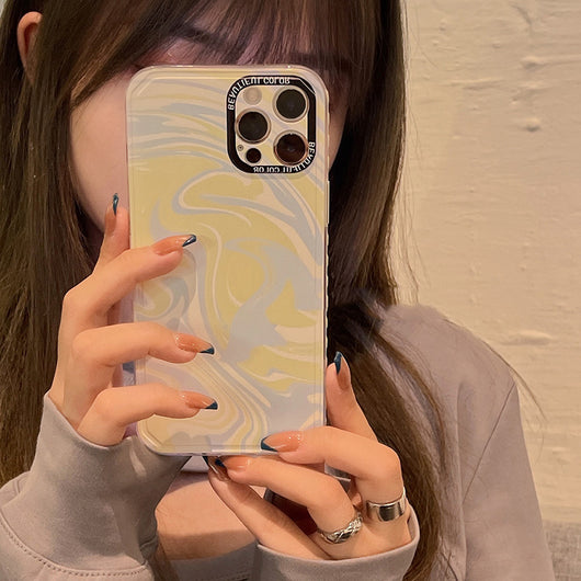 Funda para Celular Verde Matcha Silicona Antiimpacto para Mujeres - Image 6