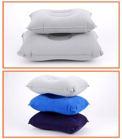 Almohada Inflable de Viaje Cuadrada con Flocado PVC - Image 15