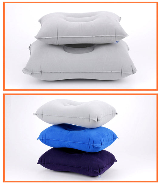 Almohada Inflable de Viaje Cuadrada con Flocado PVC - Image 15