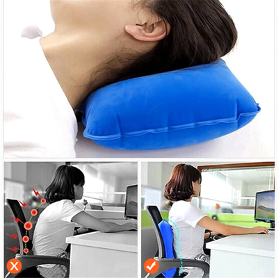 Almohada Inflable de Viaje Cuadrada con Flocado PVC - Image 19