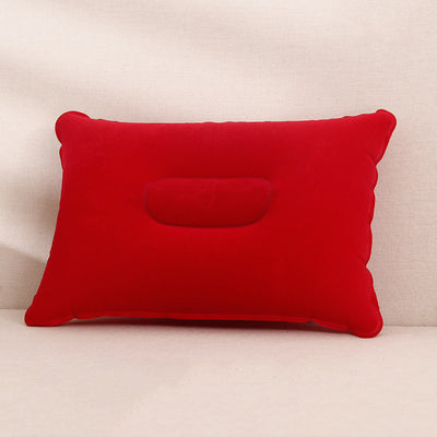 Almohada Inflable de Viaje Cuadrada con Flocado PVC - Image 17