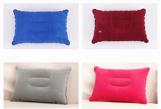 Almohada Inflable de Viaje Cuadrada con Flocado PVC - Image 23