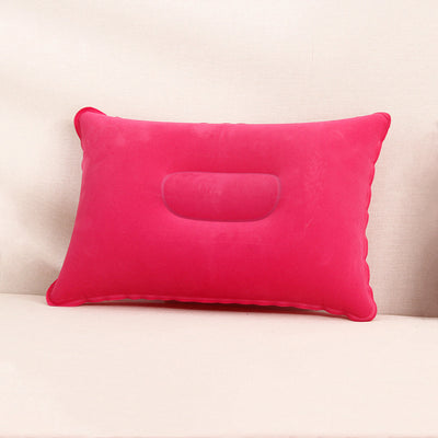 Almohada Inflable de Viaje Cuadrada con Flocado PVC - Image 21