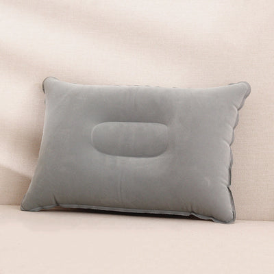Almohada Inflable de Viaje Cuadrada con Flocado PVC - Image 7