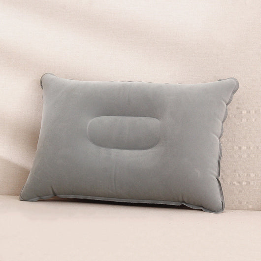 Almohada Inflable de Viaje Cuadrada con Flocado PVC - Image 7