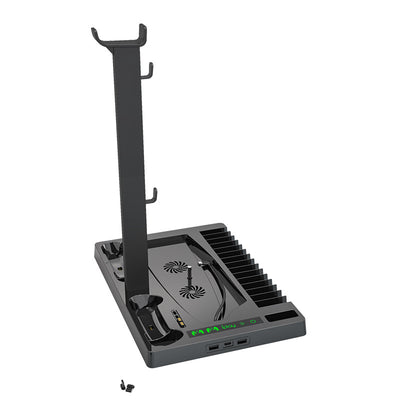 Soporte Multifuncional para Control PS5 con Carga, Ventilador y Almacenamiento - Image 4