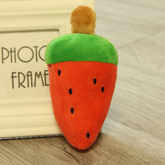 Juguetes de Peluche Frutas y Verduras para Gatos y Perros - Image 25
