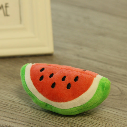 Juguetes de Peluche Frutas y Verduras para Gatos y Perros - Image 7