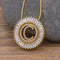 Classic A-Z Initials Letter Pendant Name Necklace C
