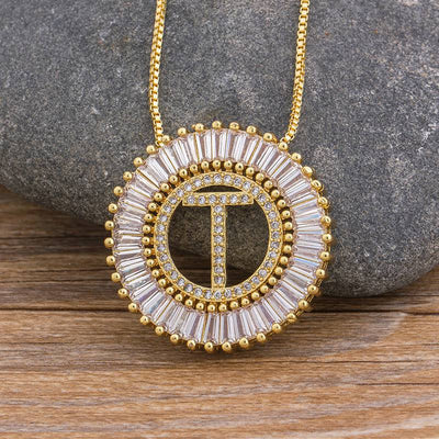 Collar Personalizado con Inicial - Dije de Letra A-Z - Image 25