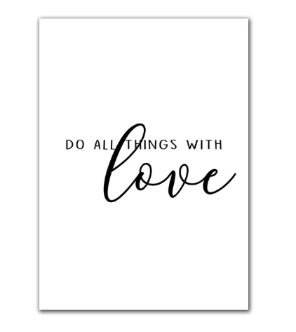 Cuadro Minimalista Arte Moderno Frase Inspiradora Blanco y Negro - Image 18
