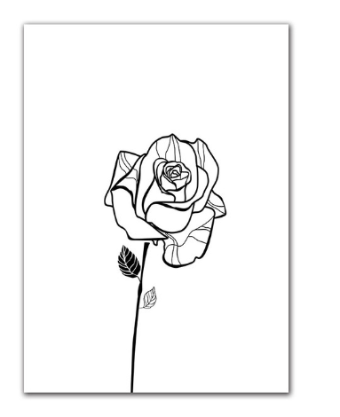 Cuadro Minimalista Arte Moderno Frase Inspiradora Blanco y Negro - Image 21