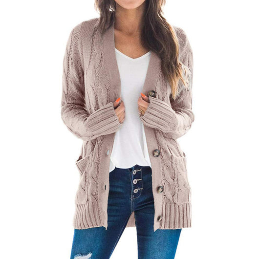 Blazer de Lana Manga Larga Abotonado - Image 2