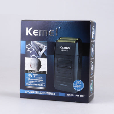 Afeitadora Eléctrica Recíproca de Alto Rendimiento Recargable KM-1102 - Image 7