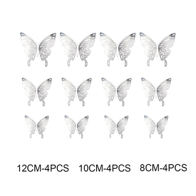 Mariposas Espejo 3D Huecas - Pegatinas Decorativas para Paredes - Image 18