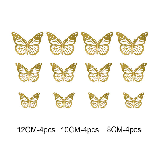 Mariposas Espejo 3D Huecas - Pegatinas Decorativas para Paredes - Image 21