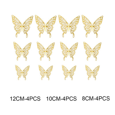 Mariposas Espejo 3D Huecas - Pegatinas Decorativas para Paredes - Image 22