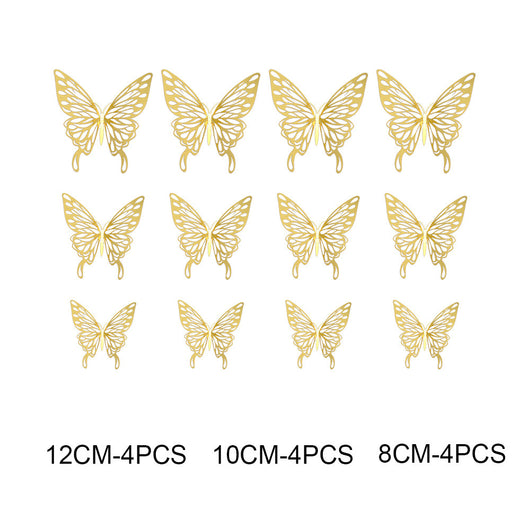 Mariposas Espejo 3D Huecas - Pegatinas Decorativas para Paredes - Image 22
