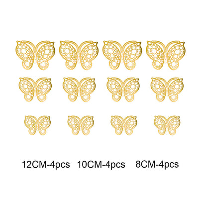 Mariposas Espejo 3D Huecas - Pegatinas Decorativas para Paredes - Image 19