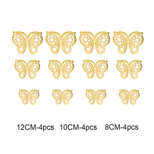 Mariposas Espejo 3D Huecas - Pegatinas Decorativas para Paredes - Image 19