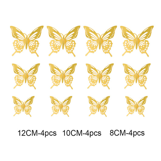 Mariposas Espejo 3D Huecas - Pegatinas Decorativas para Paredes - Image 25
