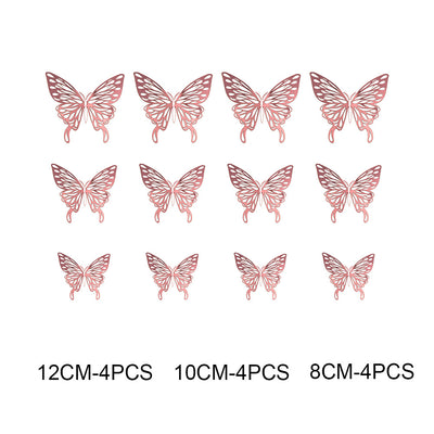 Mariposas Espejo 3D Huecas - Pegatinas Decorativas para Paredes - Image 27