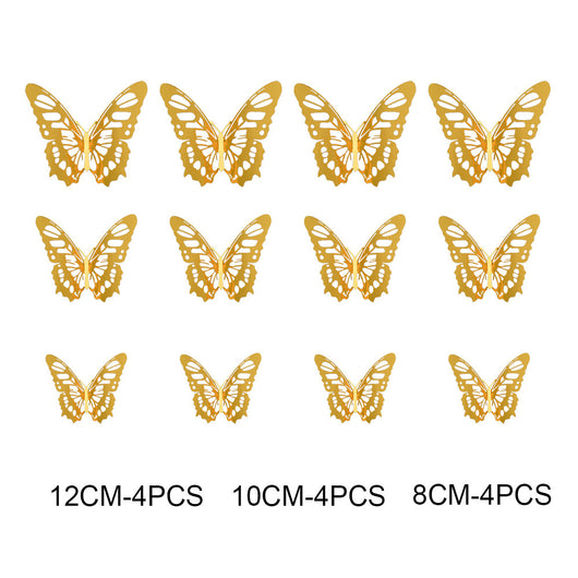 Mariposas Espejo 3D Huecas - Pegatinas Decorativas para Paredes - Image 11