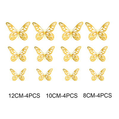 Mariposas Espejo 3D Huecas - Pegatinas Decorativas para Paredes - Image 12